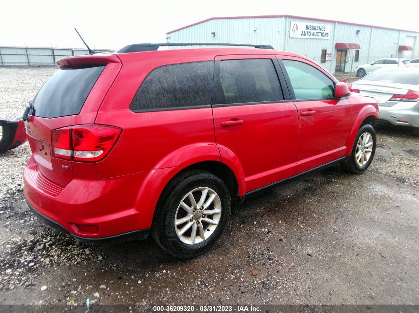 2016 DODGE JOURNEY SXT - 3C4PDDBG3GT196243