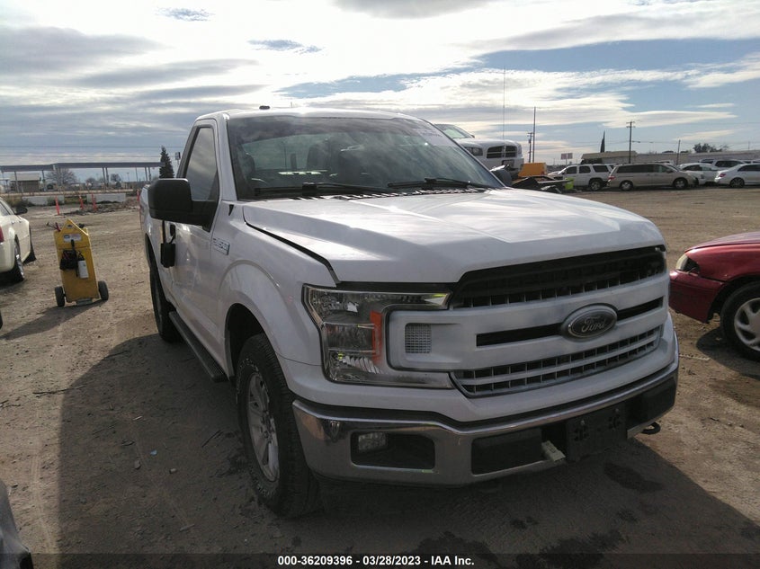 VIN 1FTMF1EP8JKE60105 2018 FORD F-150 XL/XLT