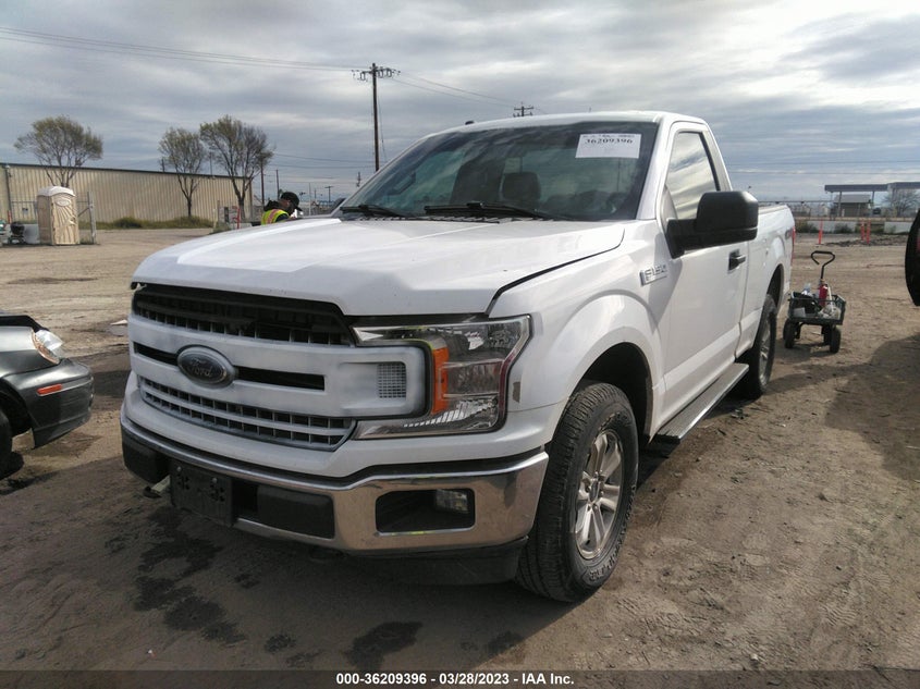 VIN 1FTMF1EP8JKE60105 2018 FORD F-150 XL/XLT