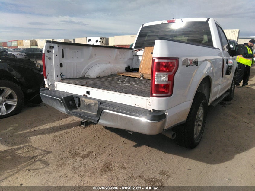 VIN 1FTMF1EP8JKE60105 2018 FORD F-150 XL/XLT