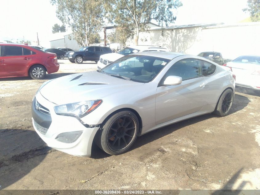 2013 HYUNDAI GENESIS COUPE 2.0T KMHHT6KD2DU112550