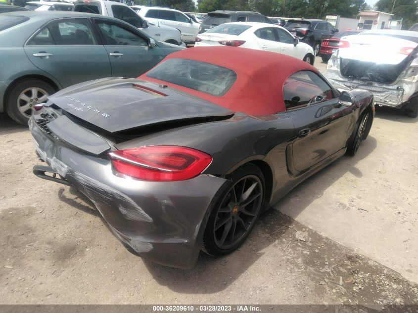 2015 PORSCHE BOXSTER - WP0CA2A82FS120051