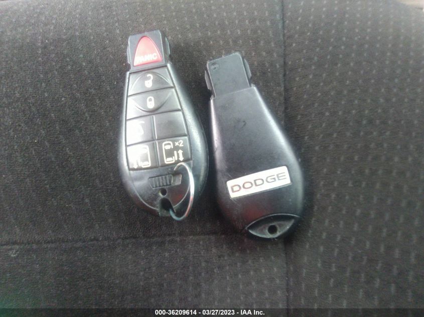 2013 DODGE GRAND CARAVAN SXT - 2C4RDGCGXDR550427