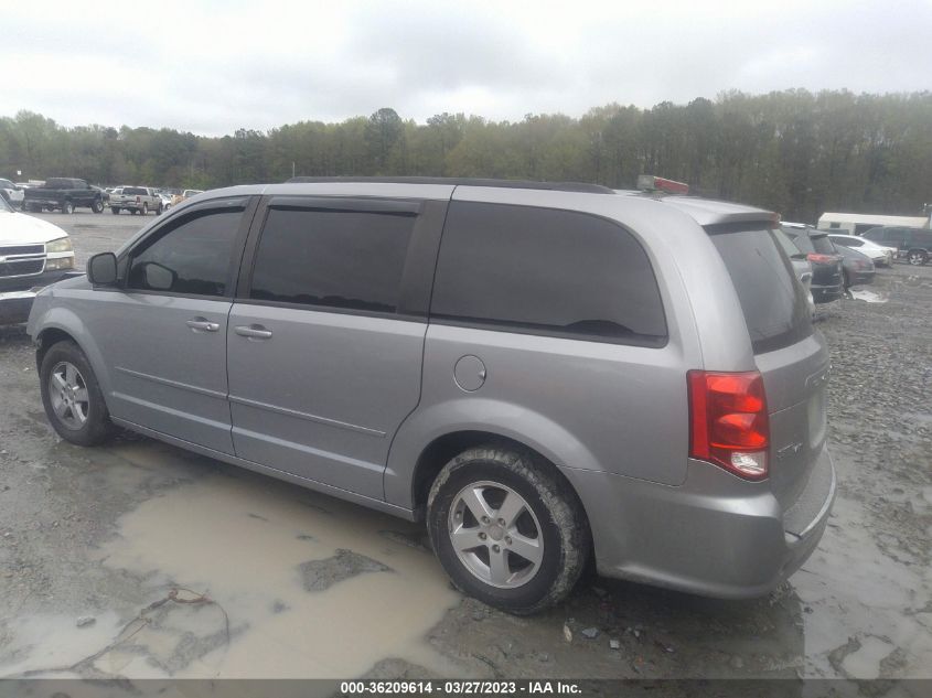 2013 DODGE GRAND CARAVAN SXT - 2C4RDGCGXDR550427