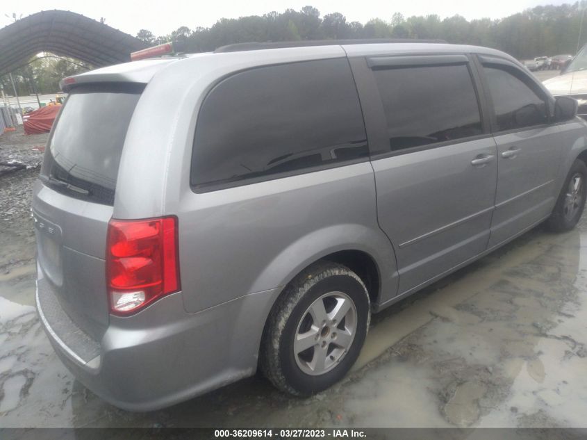 2013 DODGE GRAND CARAVAN SXT - 2C4RDGCGXDR550427