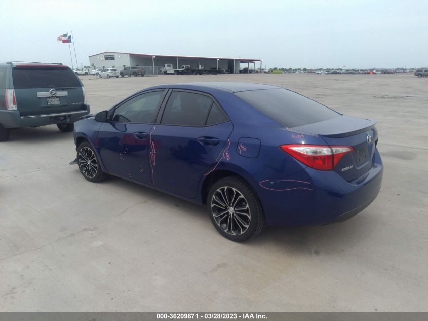 2016 TOYOTA COROLLA S - 5YFBURHE5GP493160