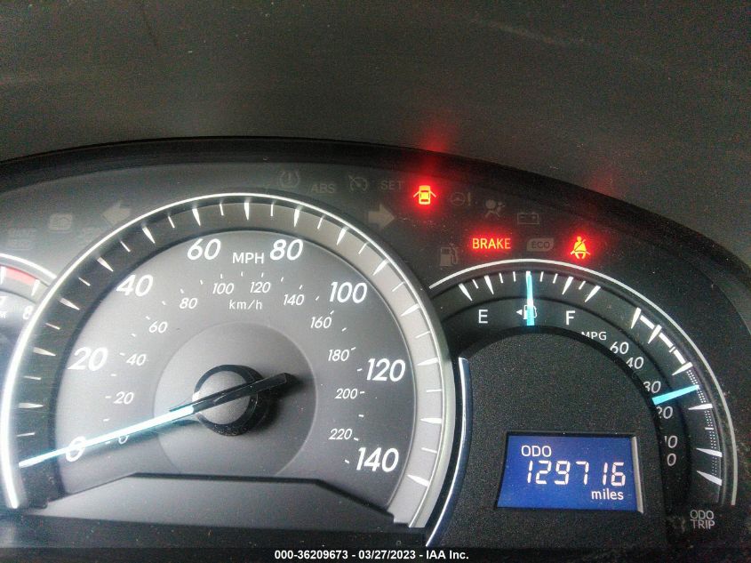 2013 TOYOTA CAMRY L/LE/SE/XLE - 4T4BF1FK4DR299921