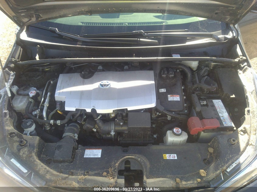 VIN JTDKAMFU7M3152367 2021 TOYOTA PRIUS L