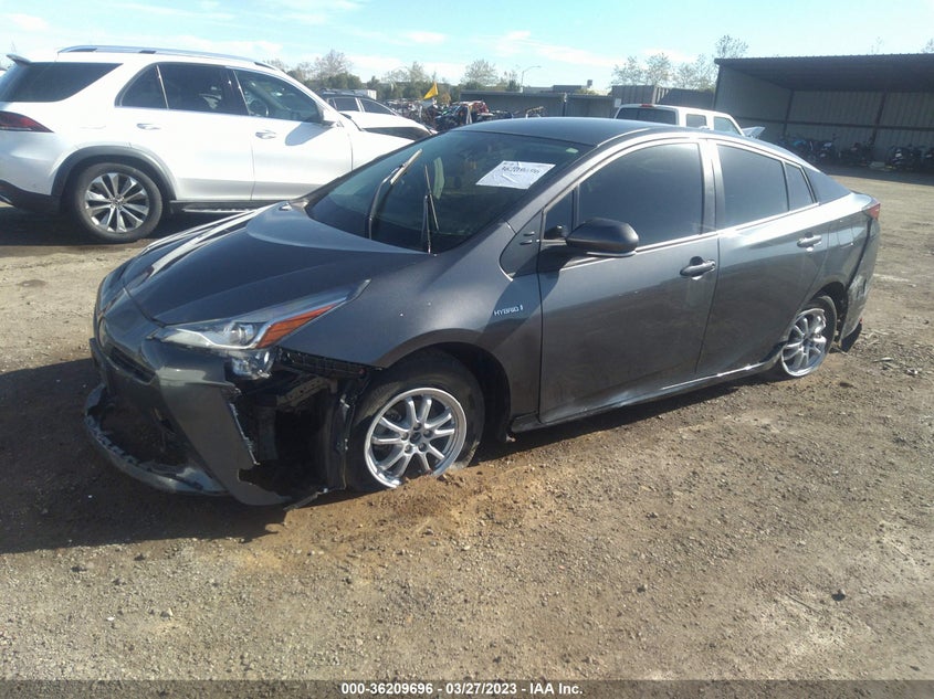 VIN JTDKAMFU7M3152367 2021 TOYOTA PRIUS L