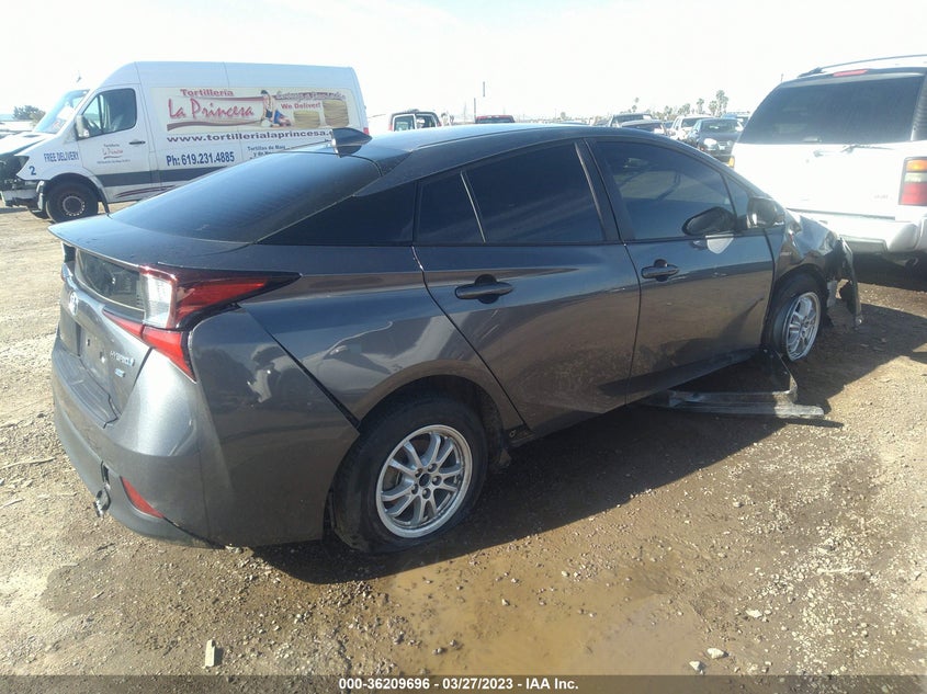 VIN JTDKAMFU7M3152367 2021 TOYOTA PRIUS L