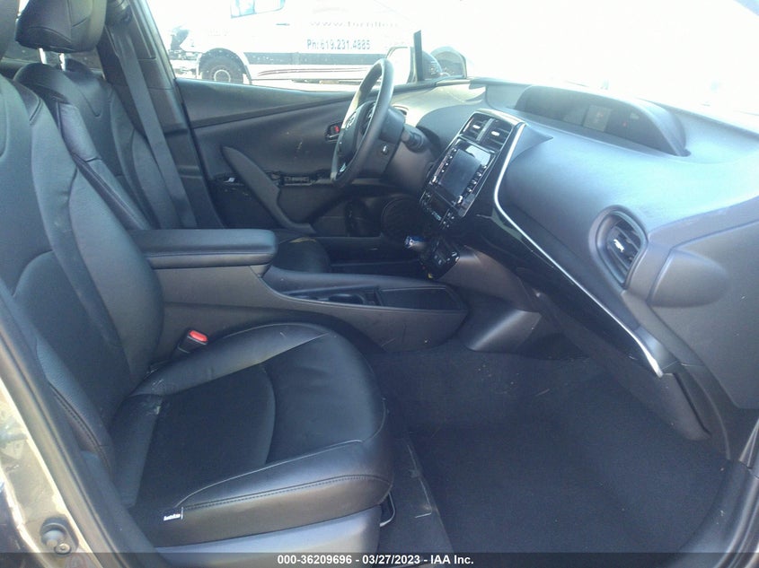 VIN JTDKAMFU7M3152367 2021 TOYOTA PRIUS L