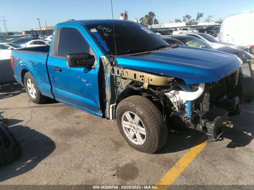 2021 FORD F-150 XL/XLT - 1FTMF1E59MKE19811