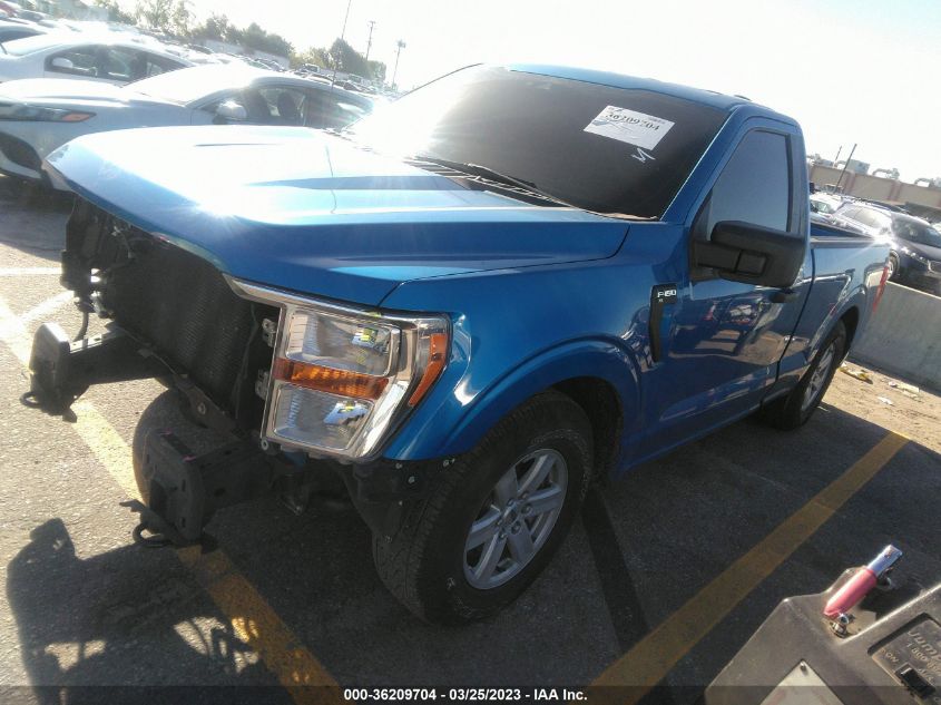 2021 FORD F-150 XL/XLT - 1FTMF1E59MKE19811