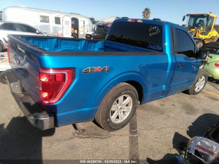 2021 FORD F-150 XL/XLT - 1FTMF1E59MKE19811