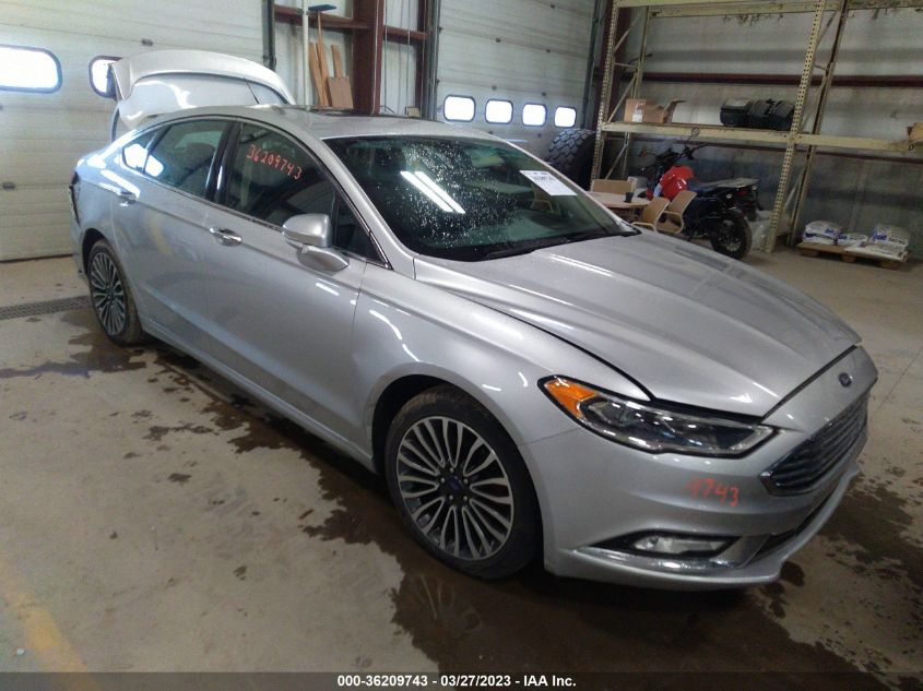 2018 FORD FUSION TITANIUM/PLATINUM - 3FA6P0D91JR206983