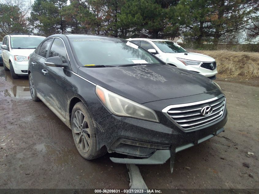 2017 HYUNDAI SONATA SPORT - 5NPE34AF4HH473373