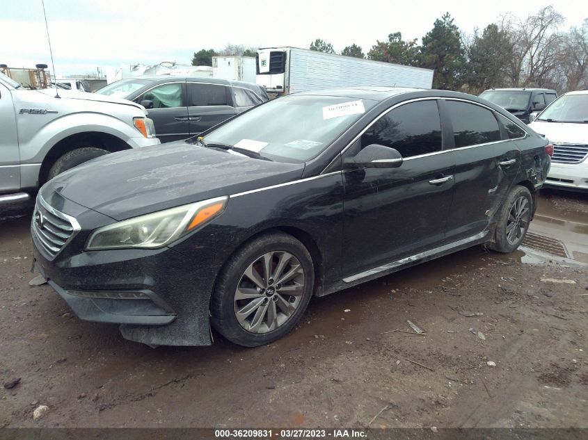 2017 HYUNDAI SONATA SPORT - 5NPE34AF4HH473373