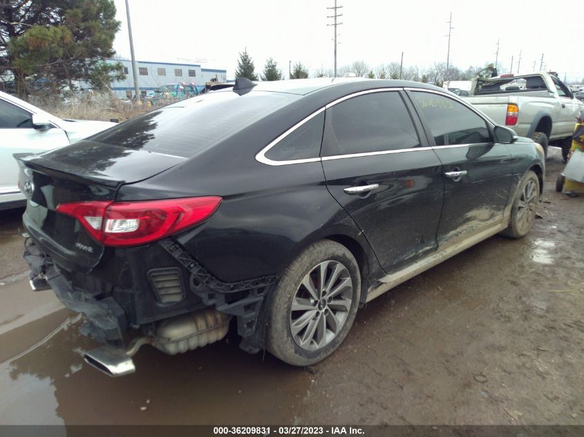 2017 HYUNDAI SONATA SPORT - 5NPE34AF4HH473373