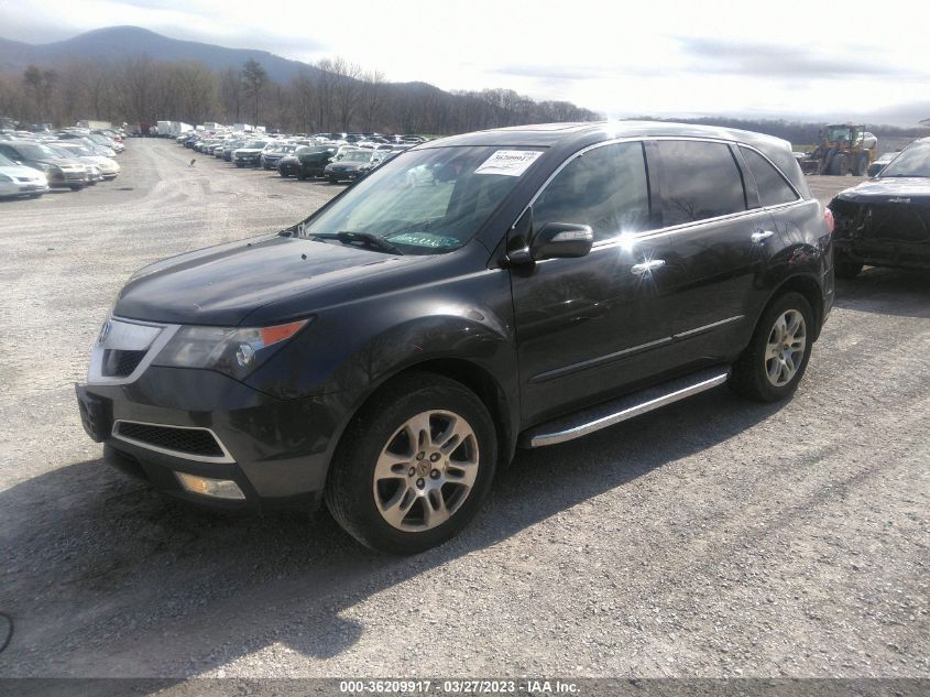 2013 ACURA MDX ADVANCE/ENTERTAINMENT PKG - 2HNYD2H84DH512417