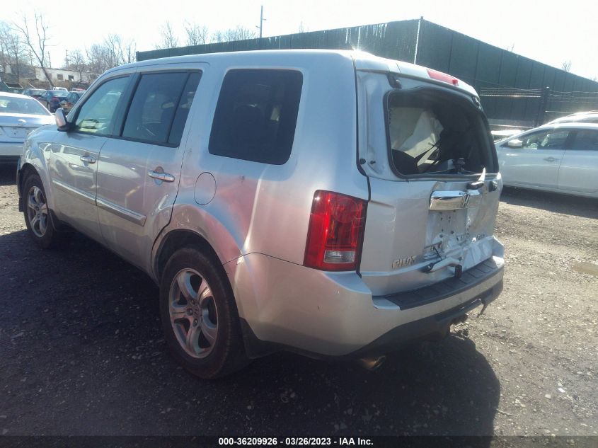 2013 HONDA PILOT EX-L - 5FNYF4H79DB067214