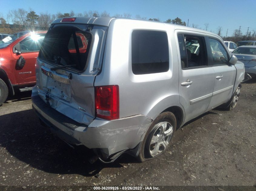 2013 HONDA PILOT EX-L - 5FNYF4H79DB067214