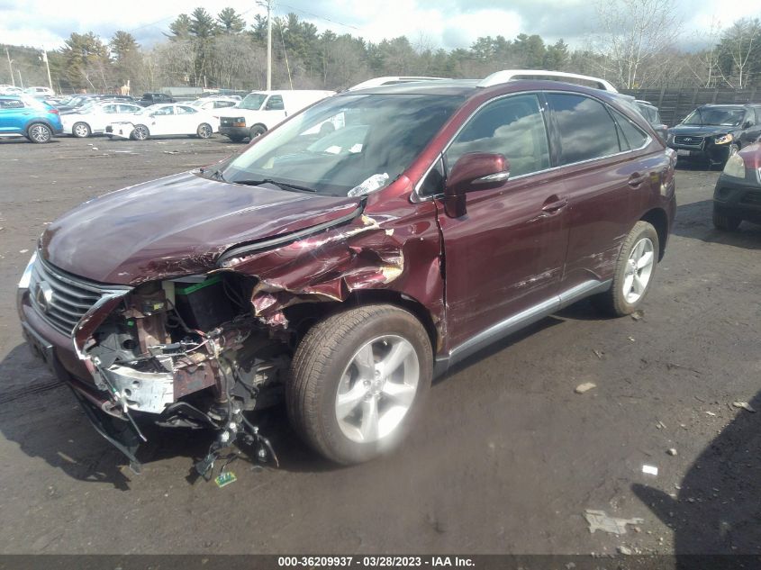 2013 LEXUS RX 350 - 2T2BK1BA4DC187992