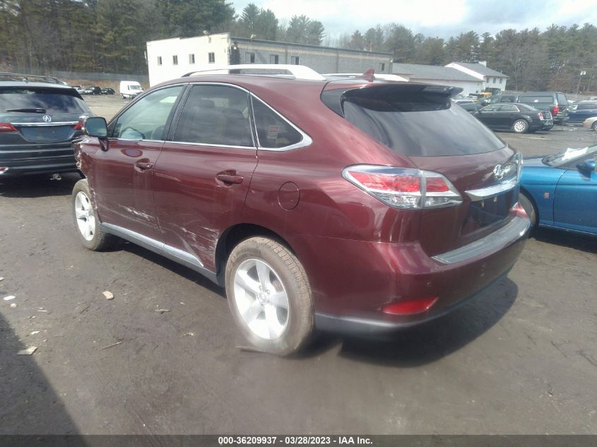 2013 LEXUS RX 350 - 2T2BK1BA4DC187992