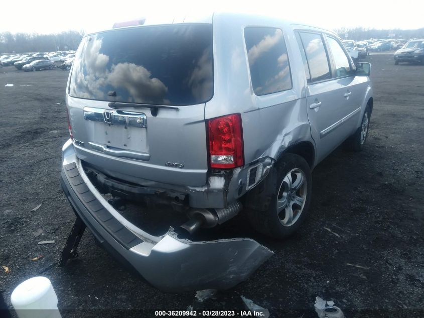 2015 HONDA PILOT EX-L - 5FNYF4H7XFB051428