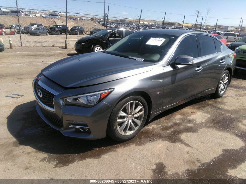 2016 INFINITI Q50 3.0T PREMIUM - JN1EV7AR2GM343816