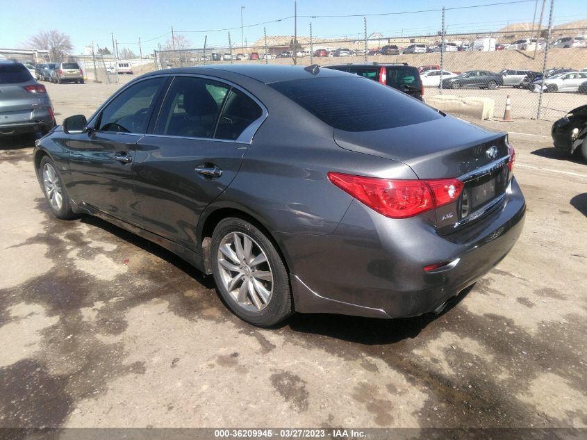 2016 INFINITI Q50 3.0T PREMIUM - JN1EV7AR2GM343816