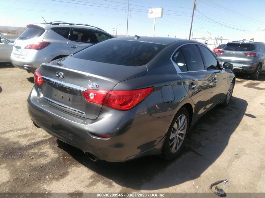 2016 INFINITI Q50 3.0T PREMIUM - JN1EV7AR2GM343816