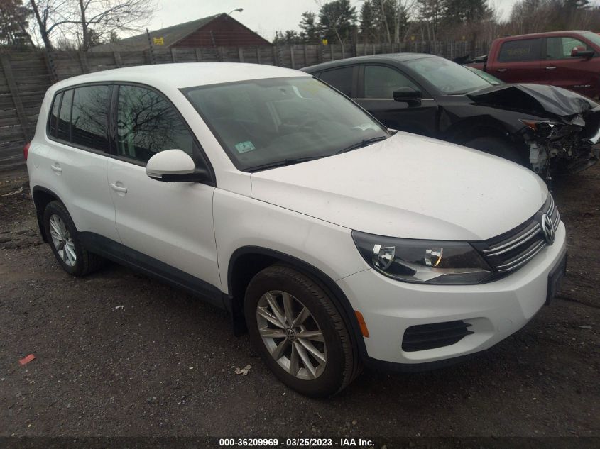 2014 VOLKSWAGEN TIGUAN SE - WVGBV3AX2EW546953