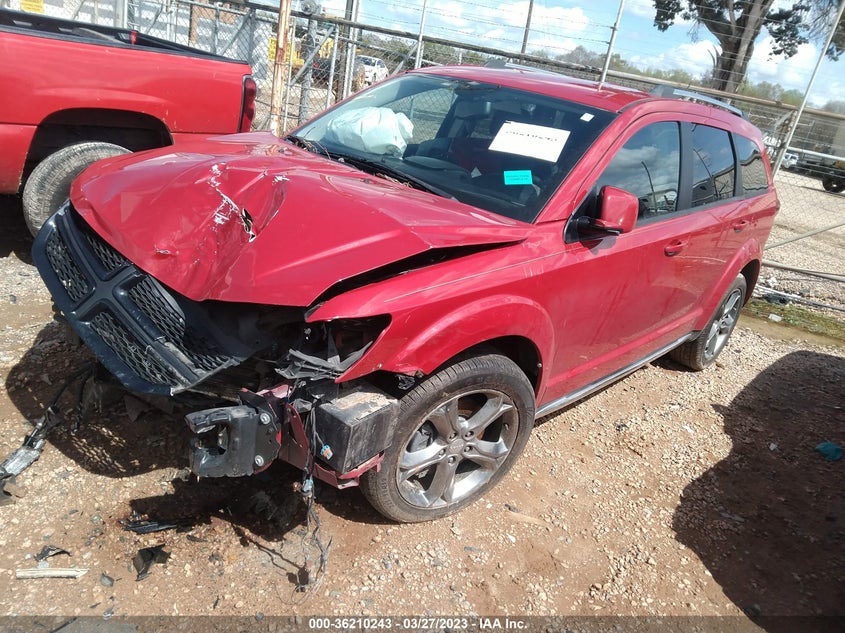 VIN 3C4PDCGG1HT593888 2017 DODGE JOURNEY CROSSROAD PLUS
