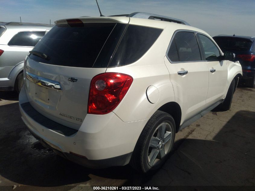 2014 CHEVROLET EQUINOX LTZ - 1GNALDEK4EZ105003
