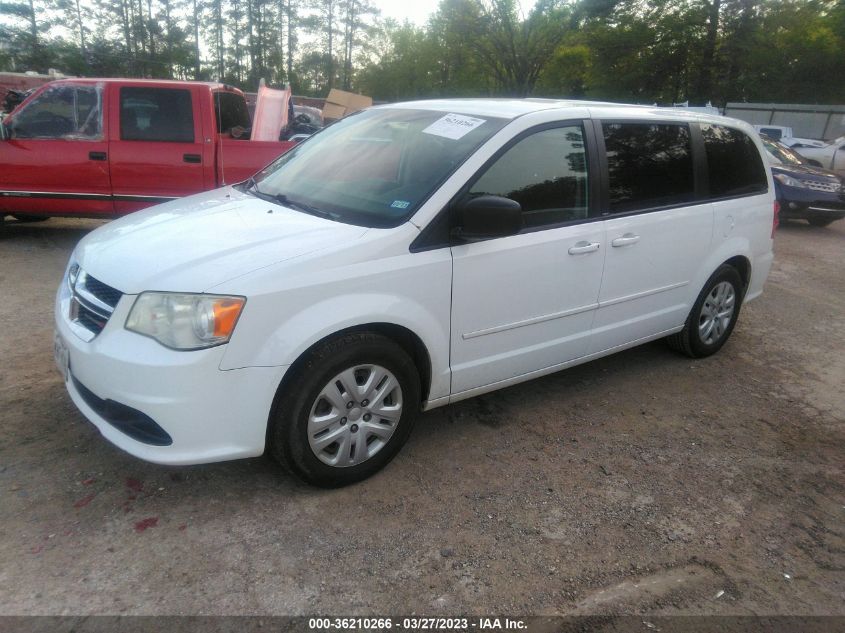 2014 DODGE GRAND CARAVAN SE/AMERICAN VALUE PKG - 2C4RDGBG5ER278971
