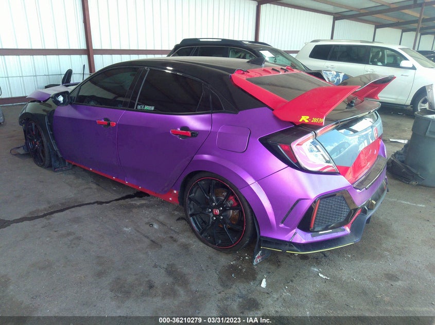 VIN SHHFK8G75JU204591 2018 HONDA CIVIC TYPE R TOURING
