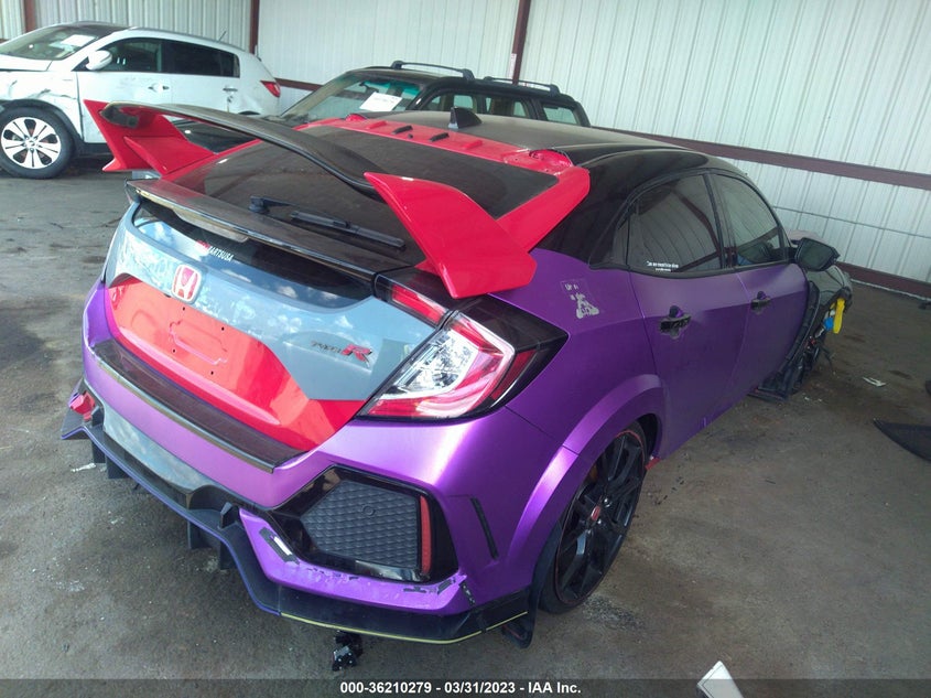 VIN SHHFK8G75JU204591 2018 HONDA CIVIC TYPE R TOURING