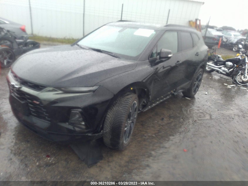 VIN 3GNKBKRS9LS568531 2020 CHEVROLET BLAZER RS