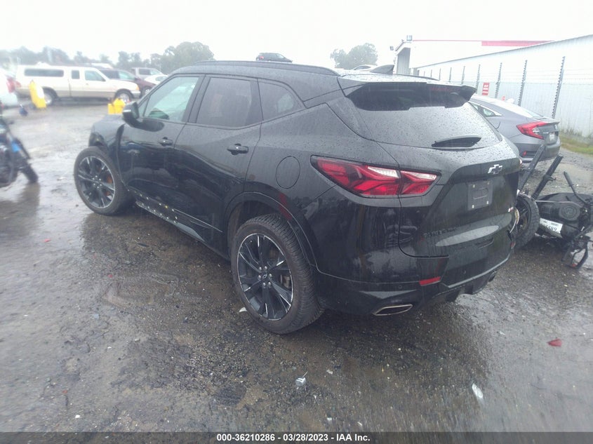 VIN 3GNKBKRS9LS568531 2020 CHEVROLET BLAZER RS