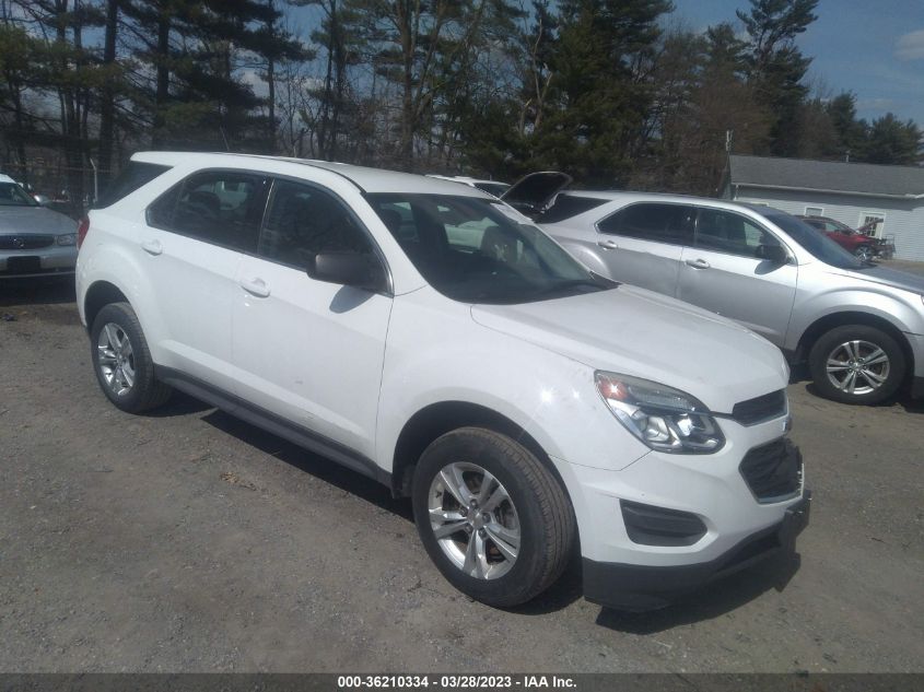 2017 CHEVROLET EQUINOX LS - 2GNALBEK6H1547105