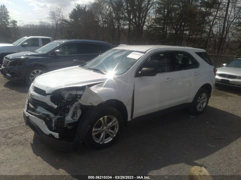 2017 CHEVROLET EQUINOX LS - 2GNALBEK6H1547105