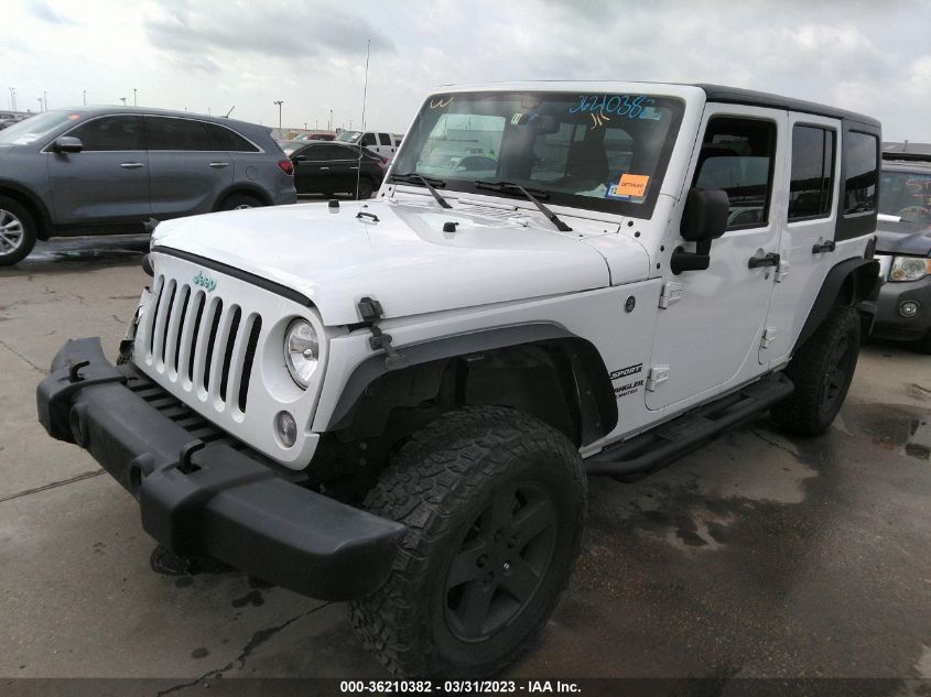 2017 JEEP WRANGLER UNLIMITED SPORT - 1C4BJWDG0HL749231