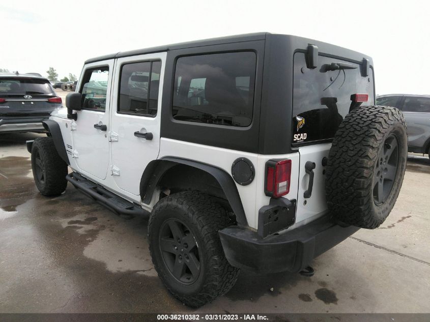 2017 JEEP WRANGLER UNLIMITED SPORT - 1C4BJWDG0HL749231