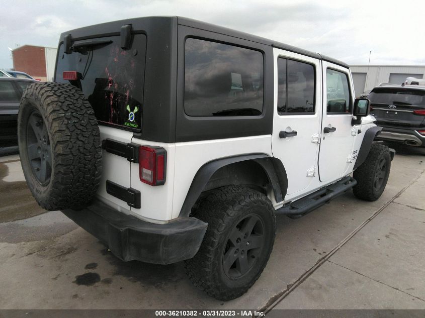 2017 JEEP WRANGLER UNLIMITED SPORT - 1C4BJWDG0HL749231