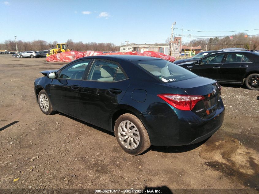 2017 TOYOTA COROLLA L/LE/XLE/SE - 2T1BURHEXHC896410