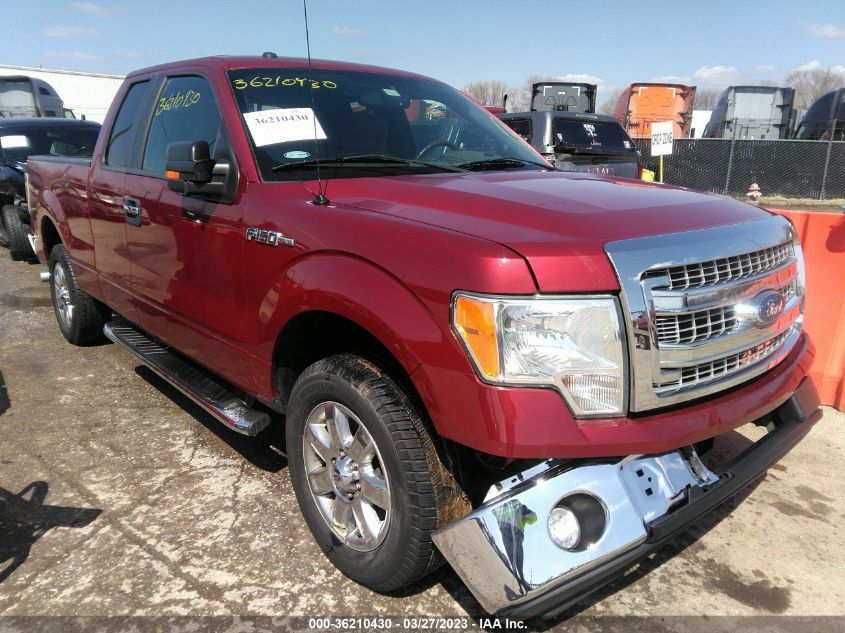 2013 FORD F-150 XL/STX/XLT/FX2/LARIAT - 1FTFX1CFXDKG49391