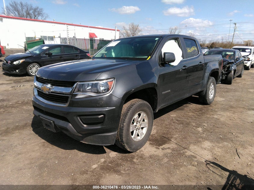 VIN 1GCGSBEAXH1261230 2017 CHEVROLET COLORADO 2WD WT