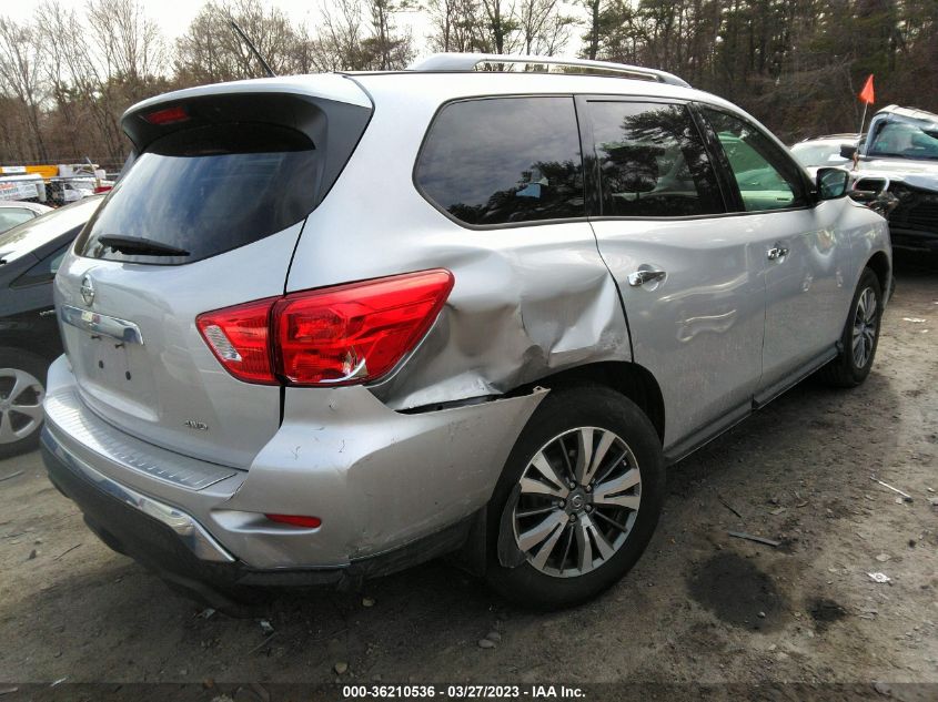 2017 NISSAN PATHFINDER S - 5N1DR2MM4HC622042