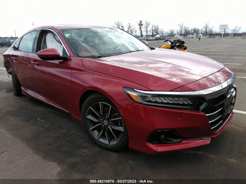 2021 HONDA ACCORD SEDAN EX-L - 1HGCV1F55MA061594