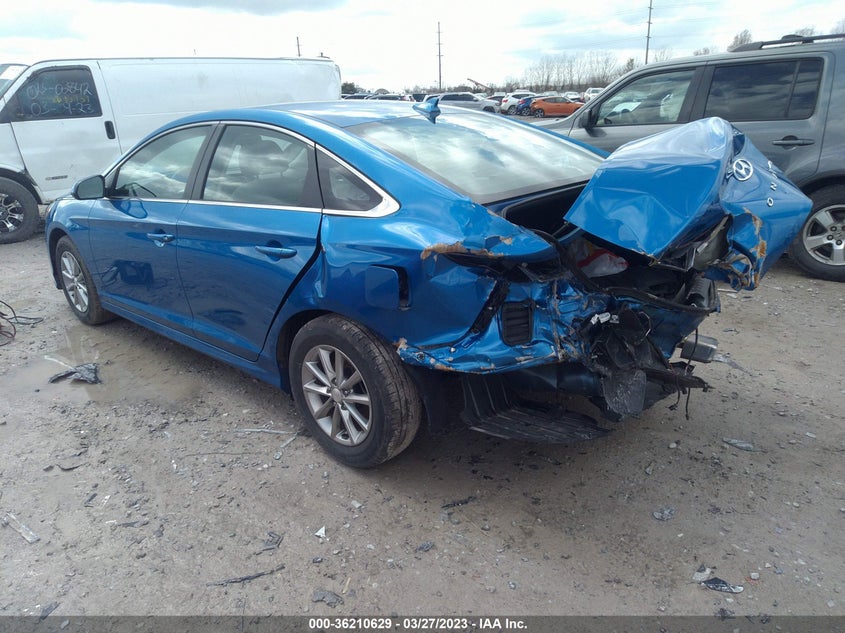 VIN 5NPE24AF9KH765529 2019 HYUNDAI SONATA SE